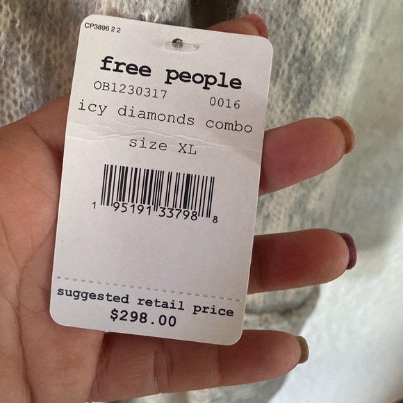 Free people icy diamonds combo XL NWT - Picture 9 of 9